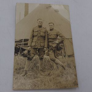 Vintage Postcard Palm City California Military WW1 Soldiers Ephemera